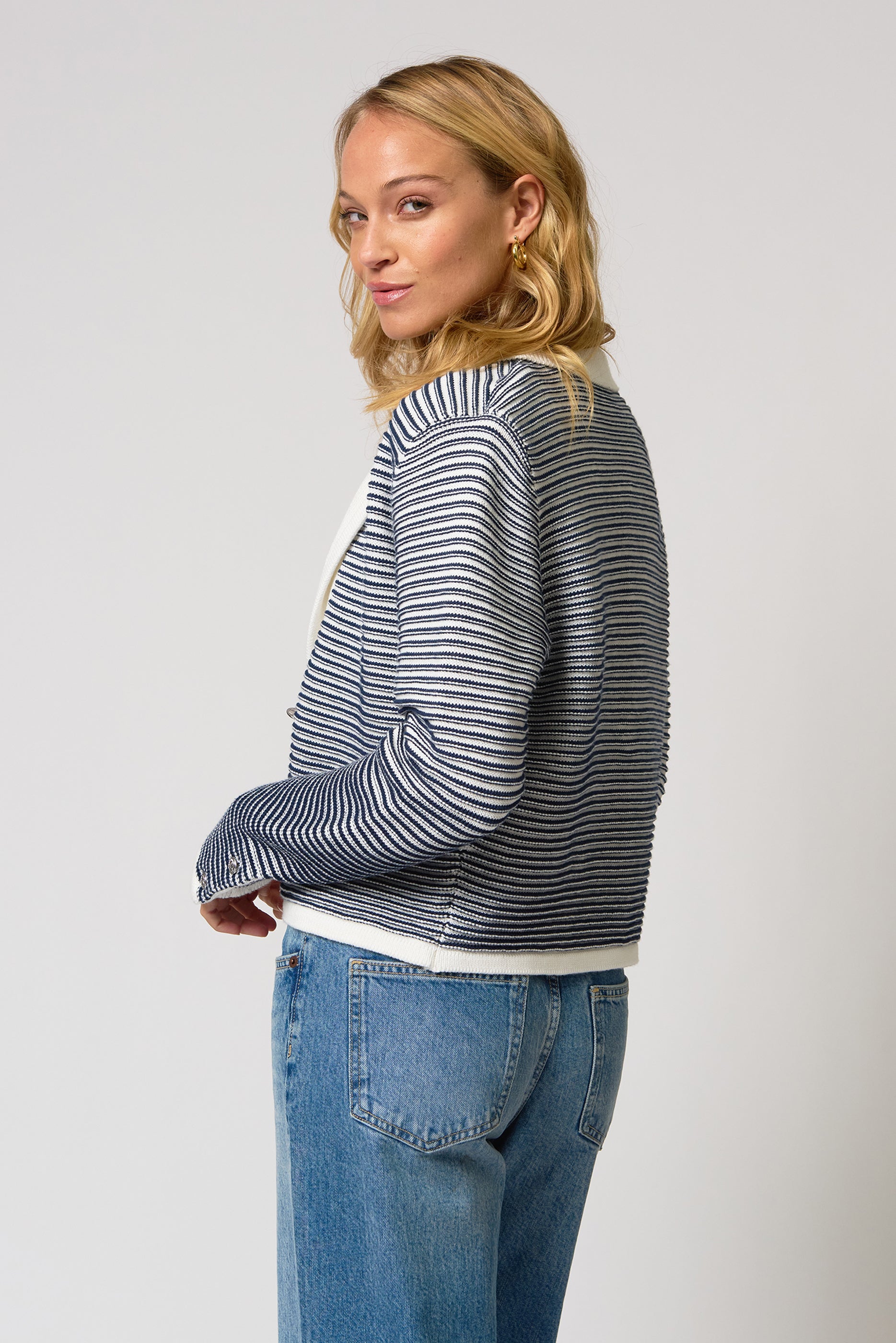 Coen Garter Stripe Jacket