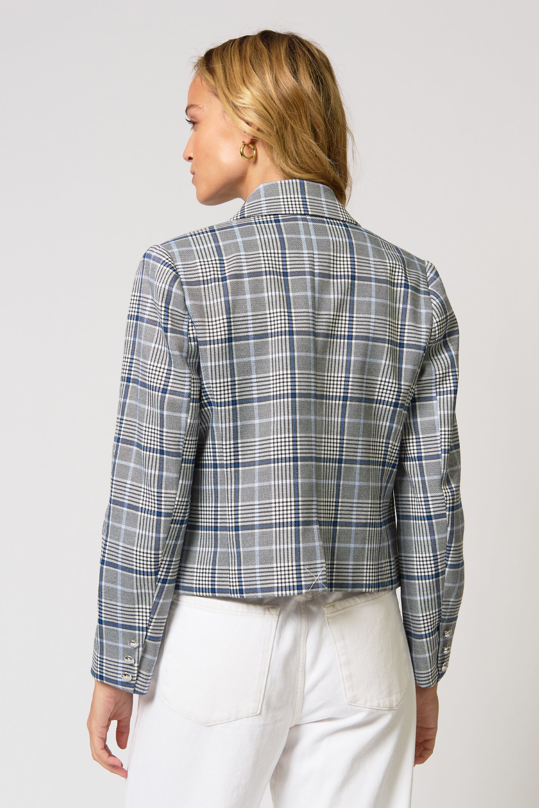 Paulie Plaid Blazer