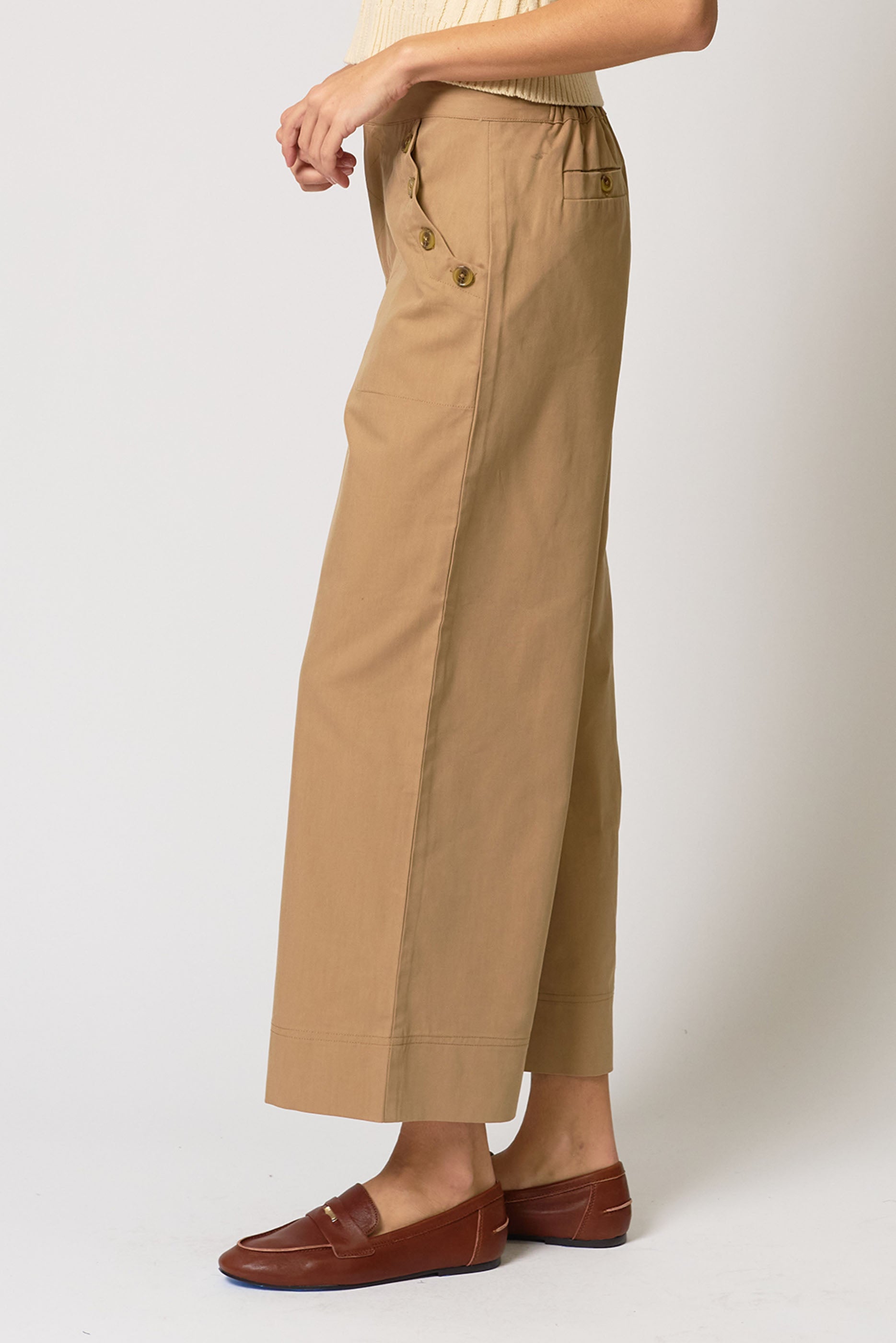 Dean Straight Leg Button Pant