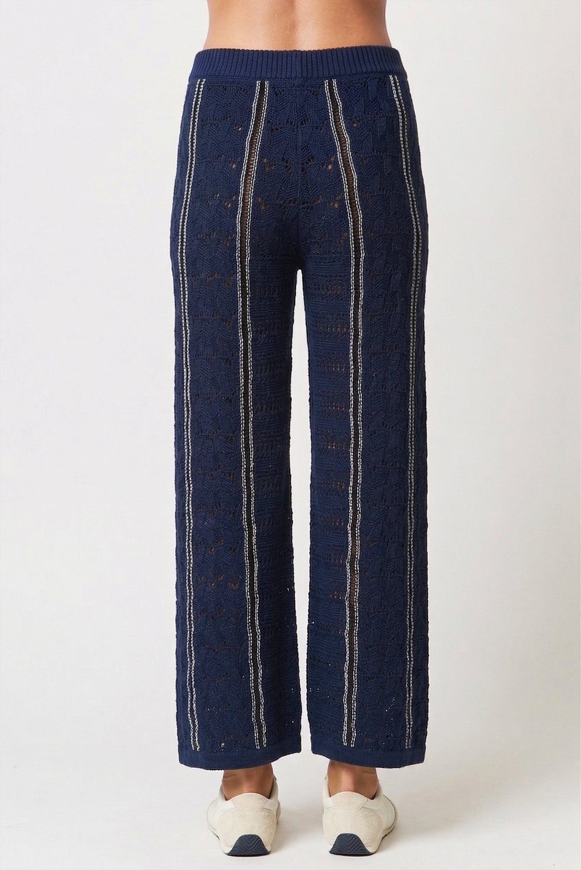 Amber Novelty Stitch Sweater Pants