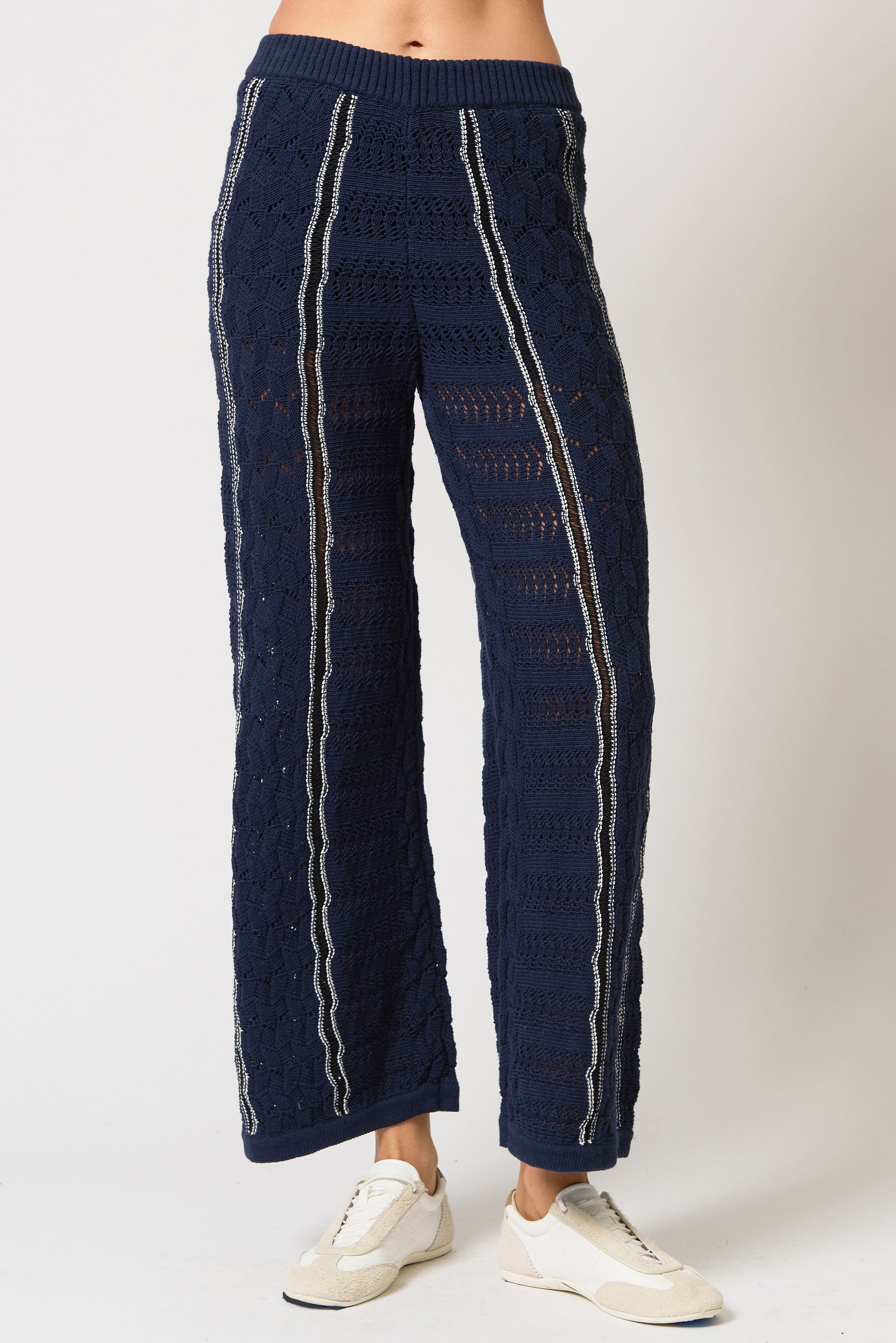 Amber Novelty Stitch Sweater Pants