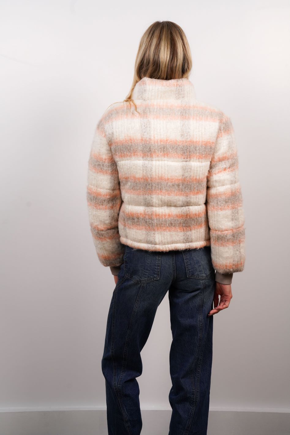 Finley Plaid Puffer