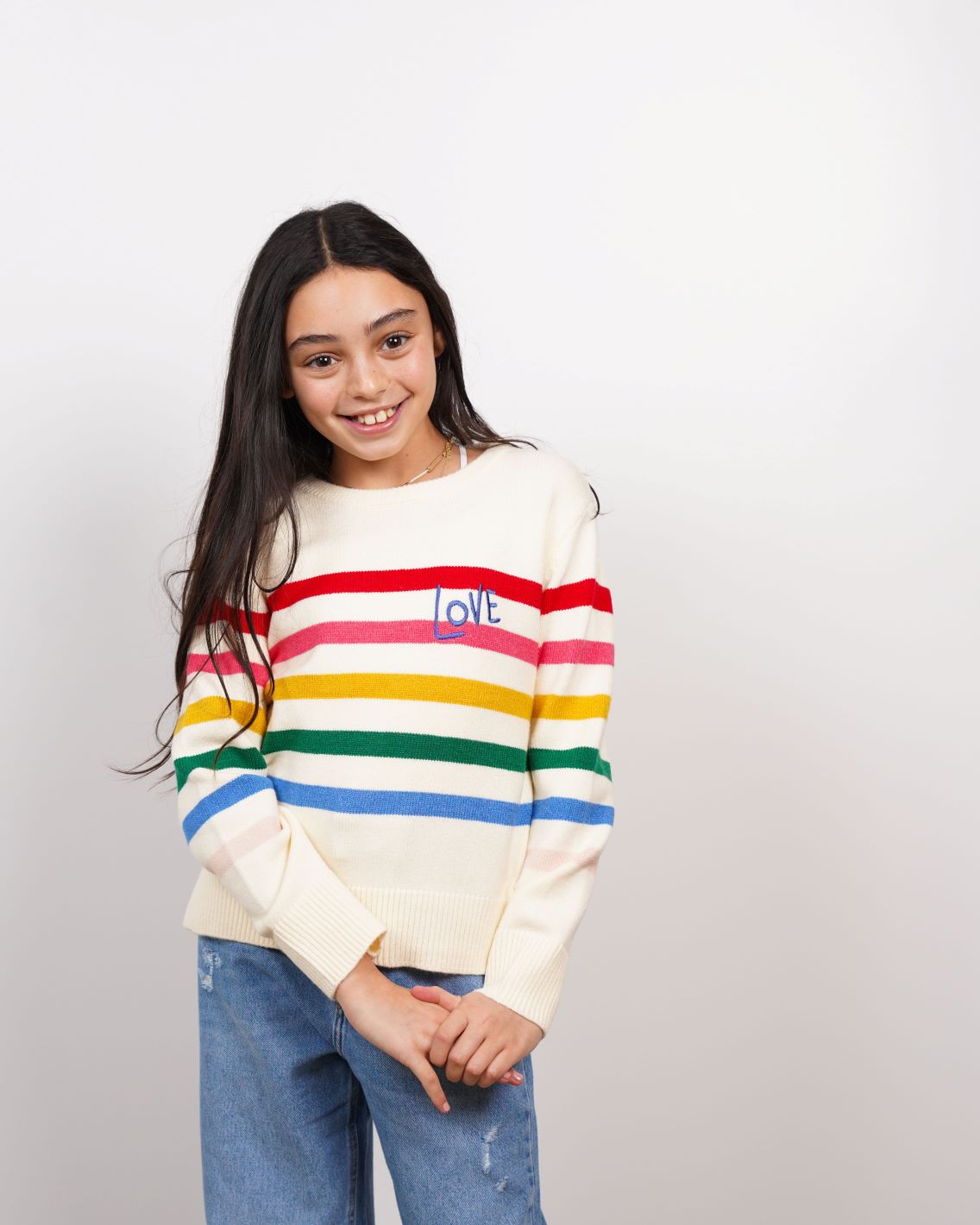 Striped Love Sweater