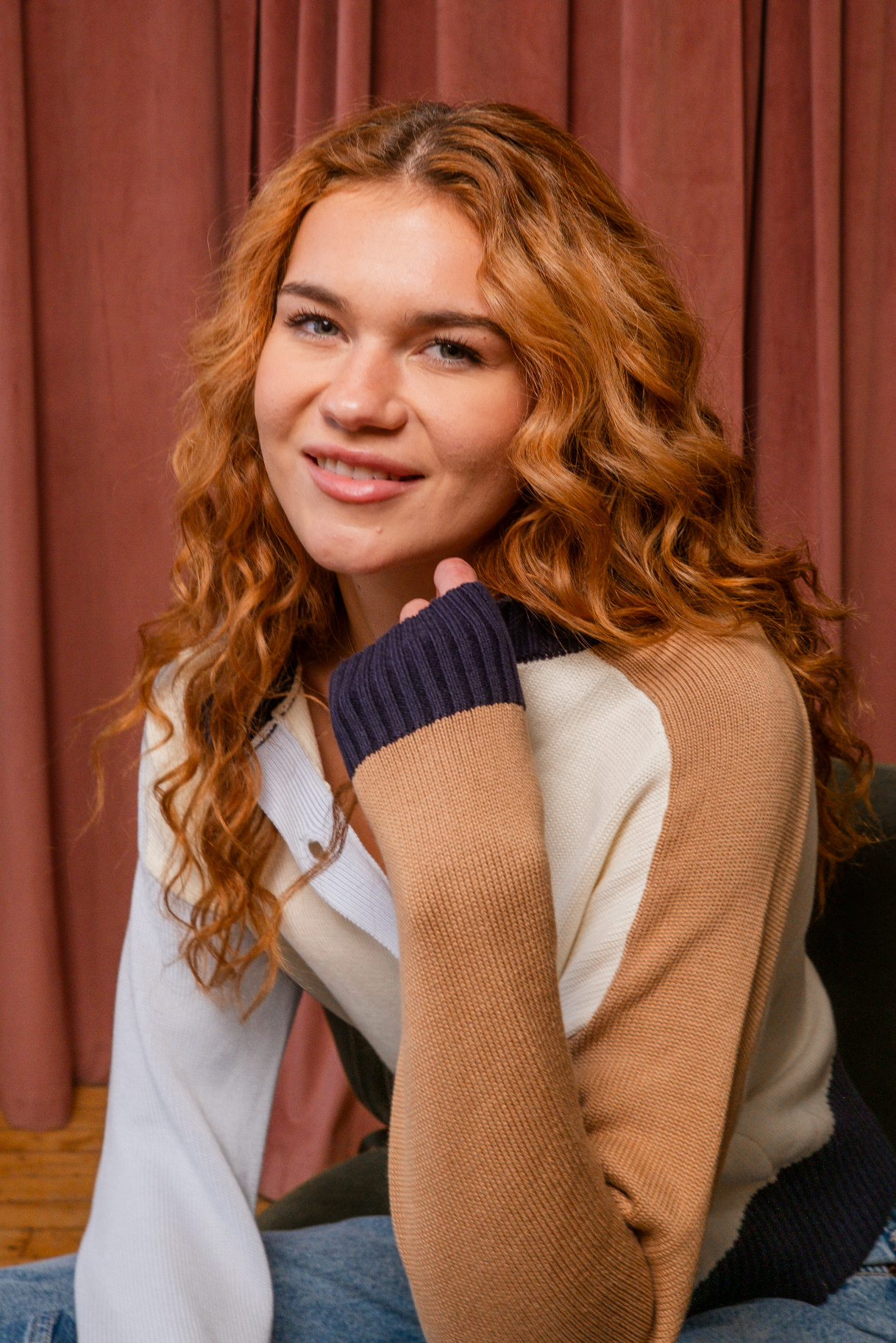 Chloe Colorblock Cardi