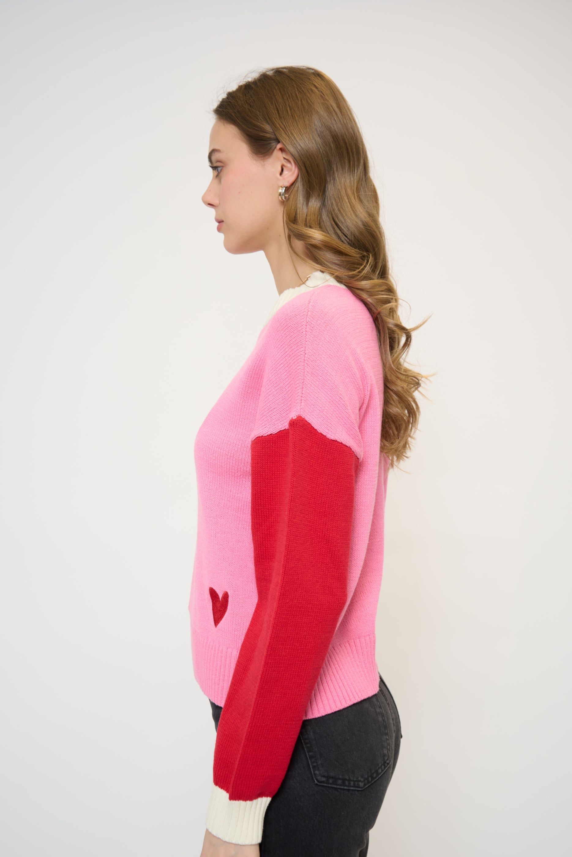 Heart Valentines Crew