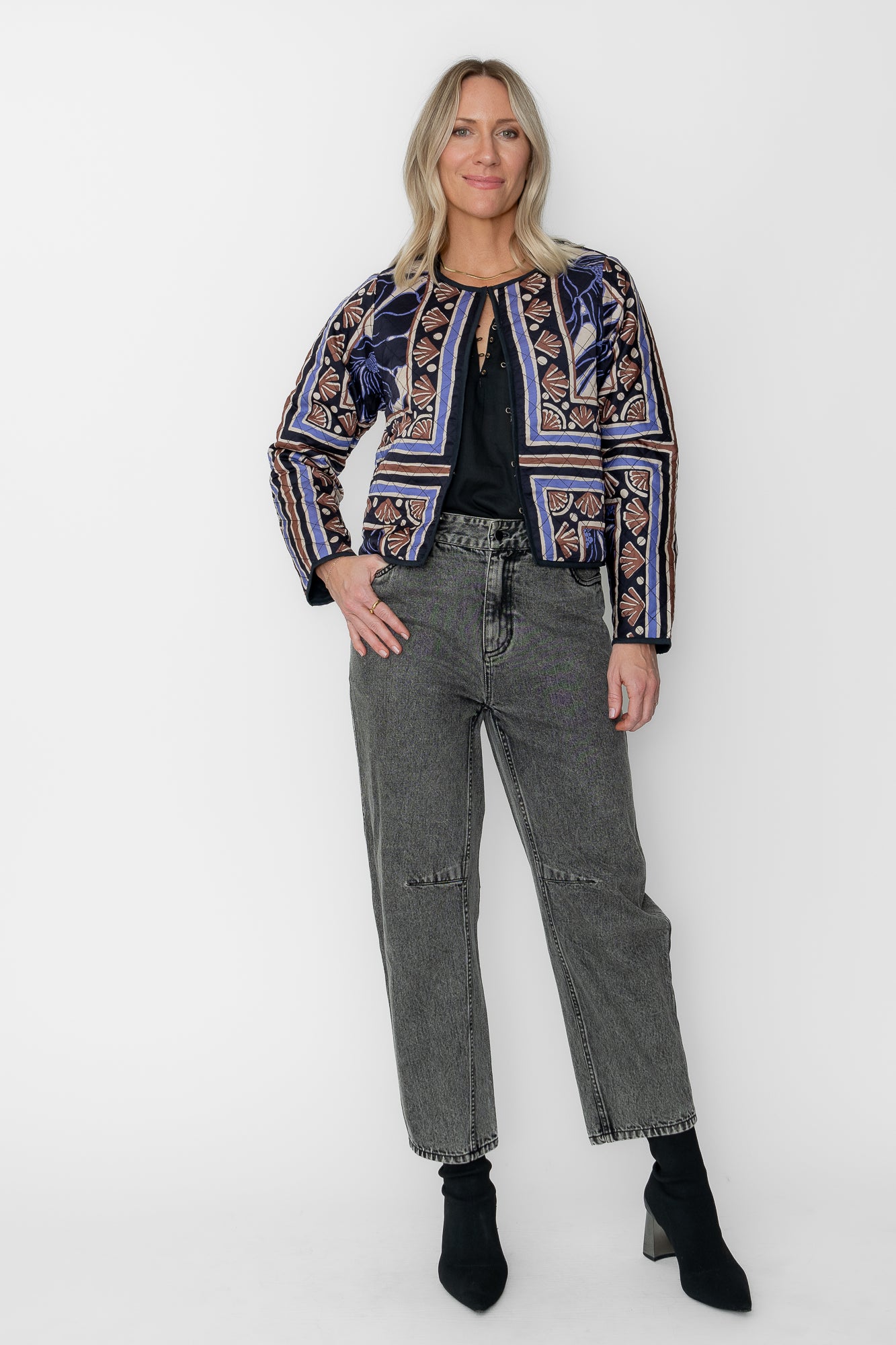 Colette Reversible Quilted Jacket