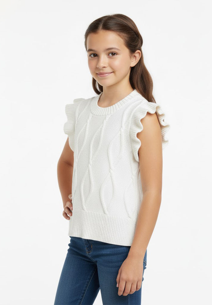 River Cable Knit Top