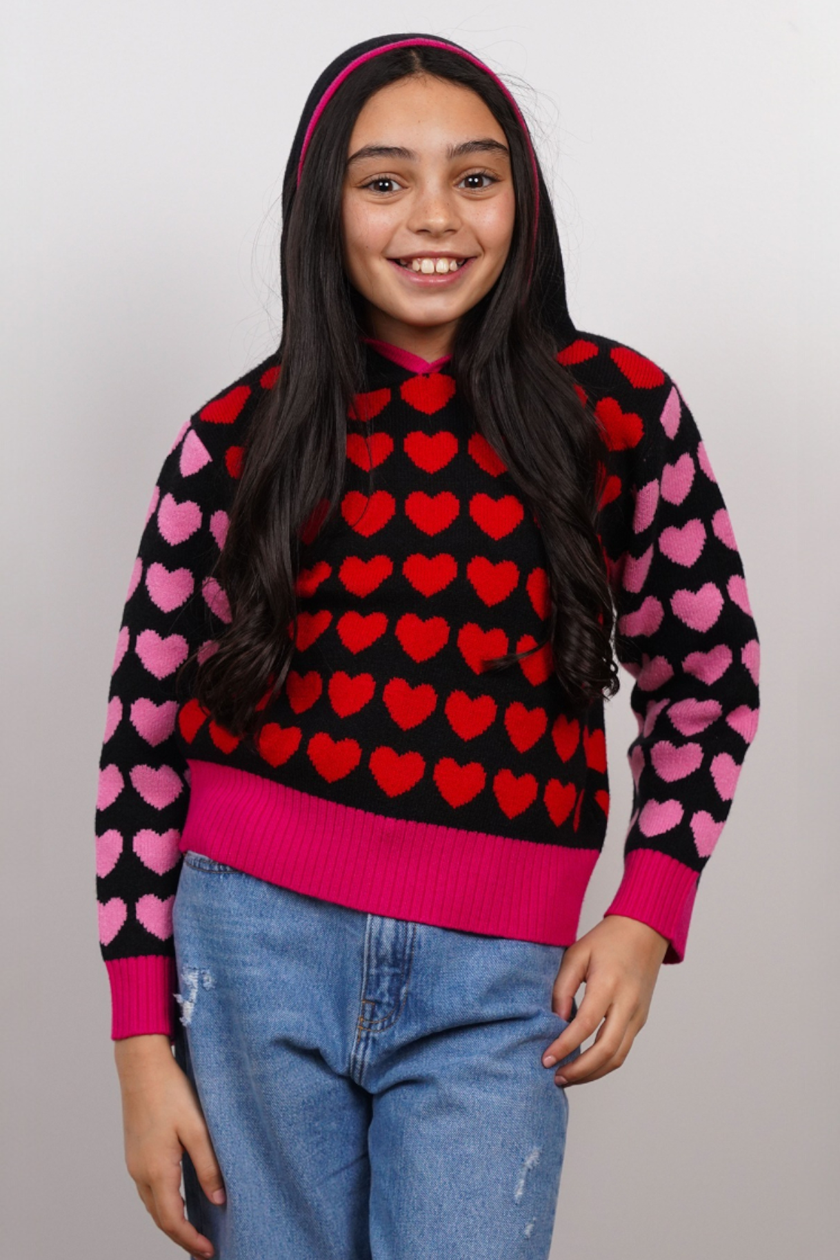 Cora Heart Hoodie
