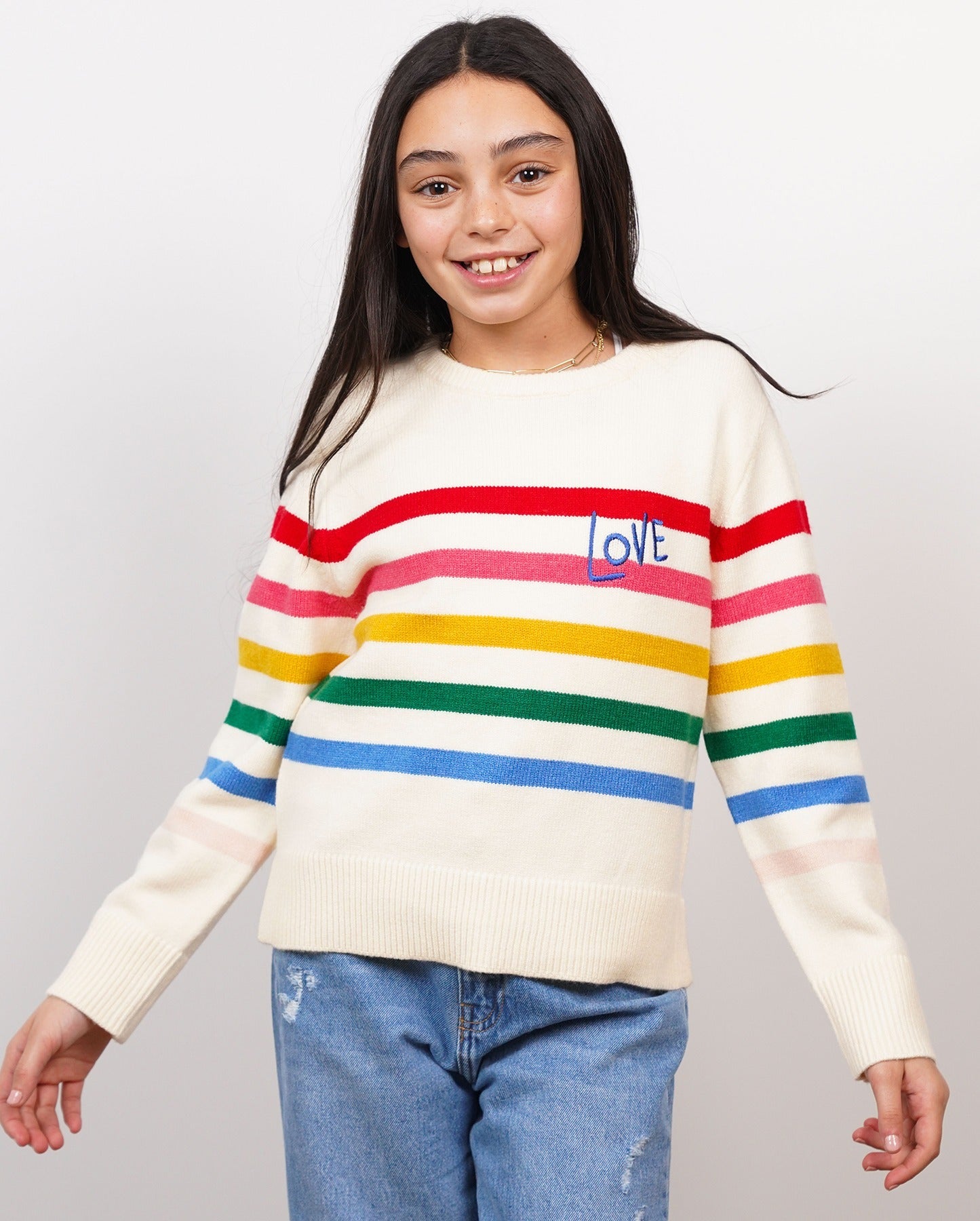 Striped Love Sweater