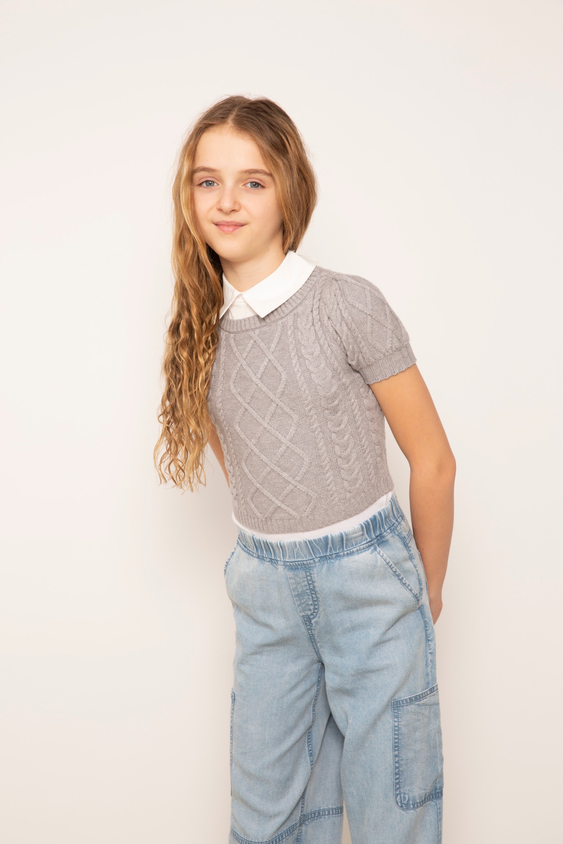 Tessa Poof Sleeve Polo