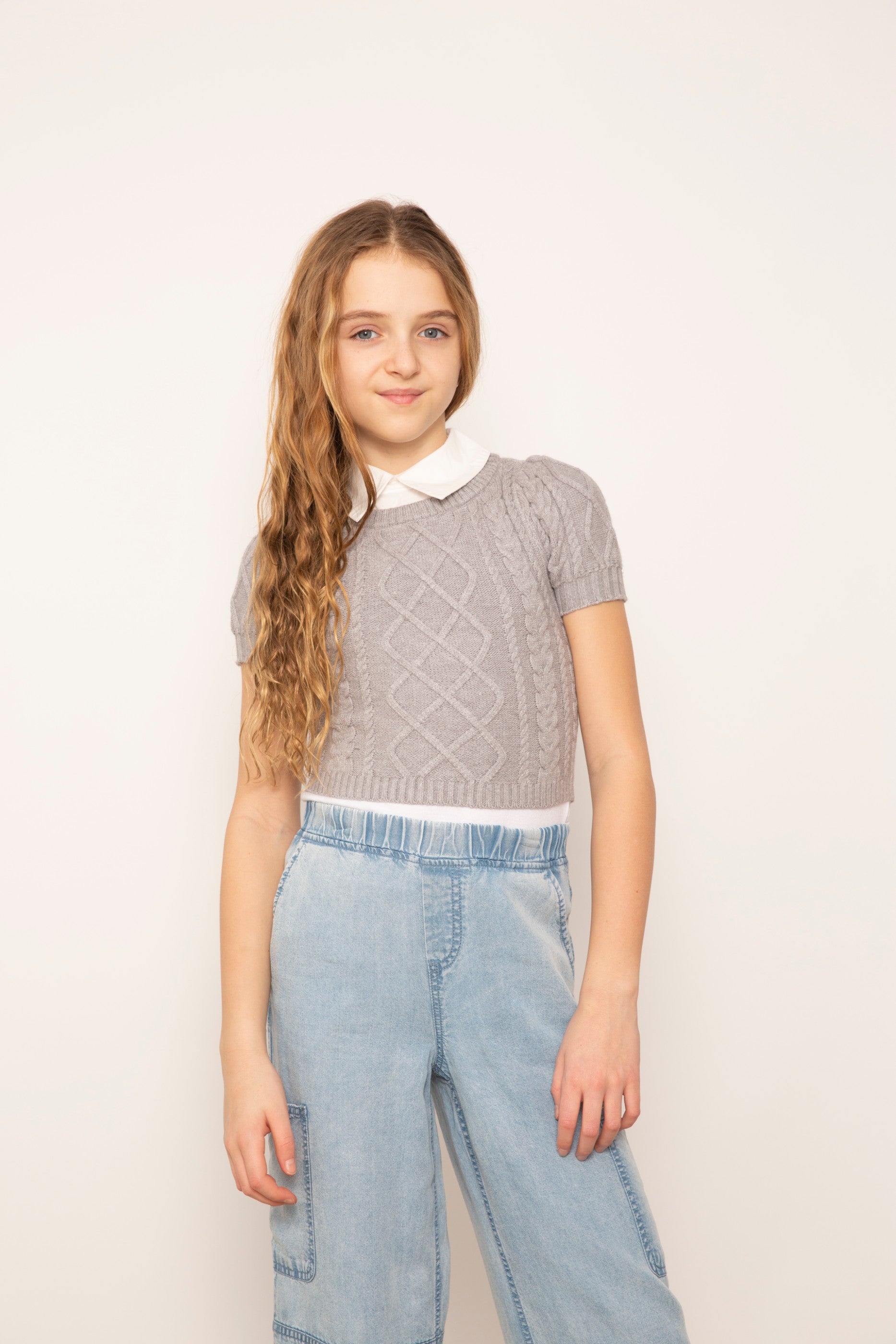 Tessa Poof Sleeve Polo