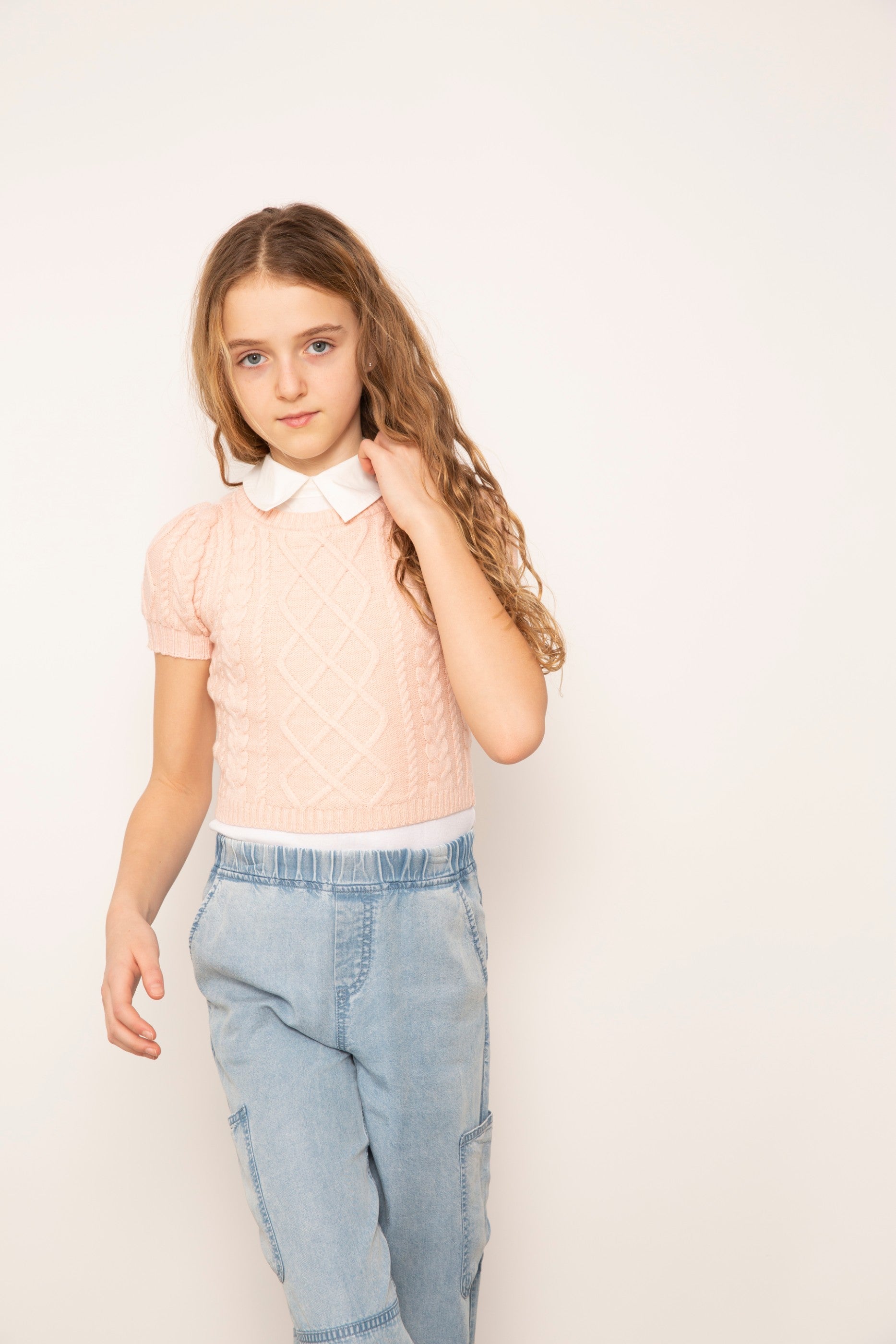 Tessa Poof Sleeve Polo