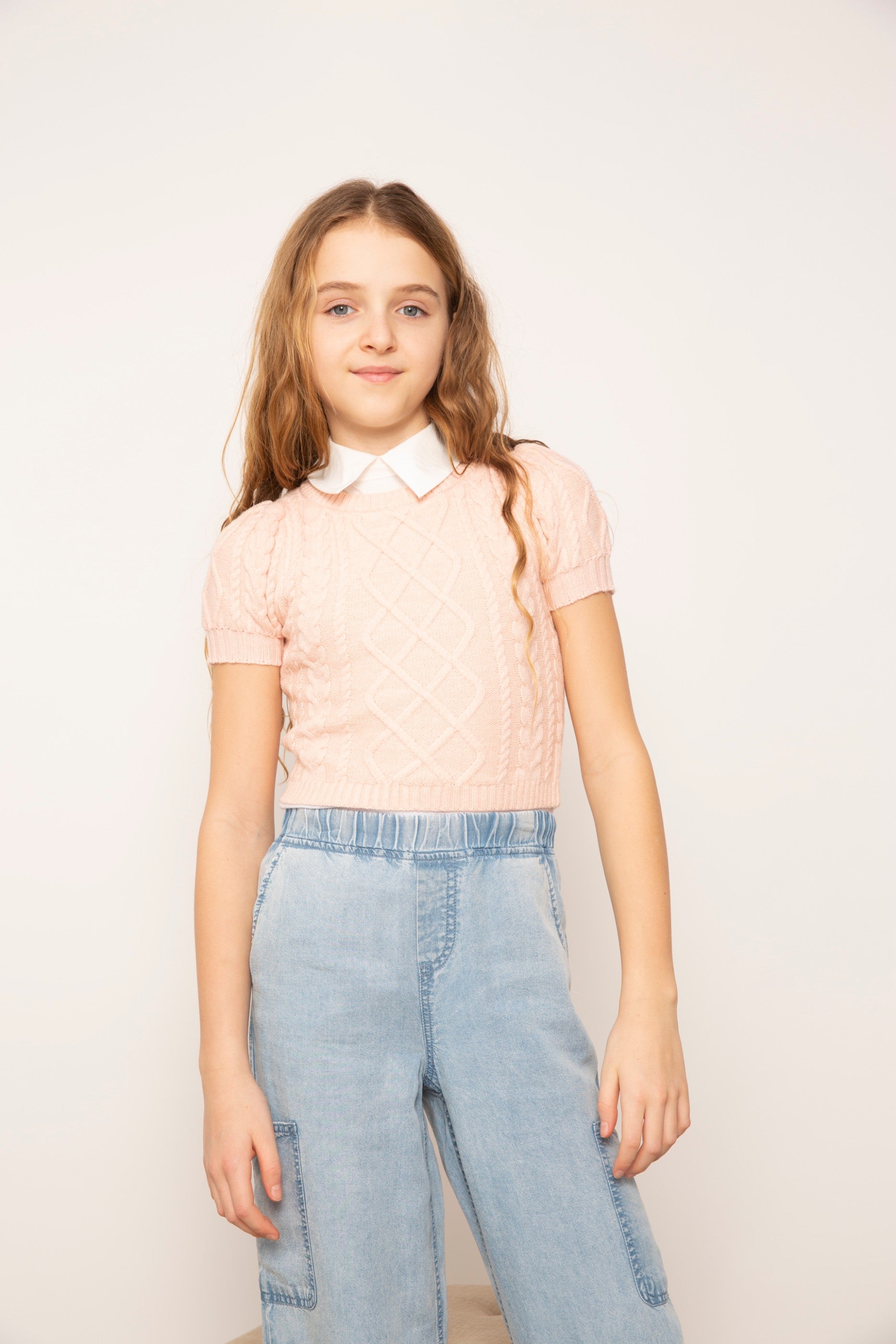 Tessa Poof Sleeve Polo