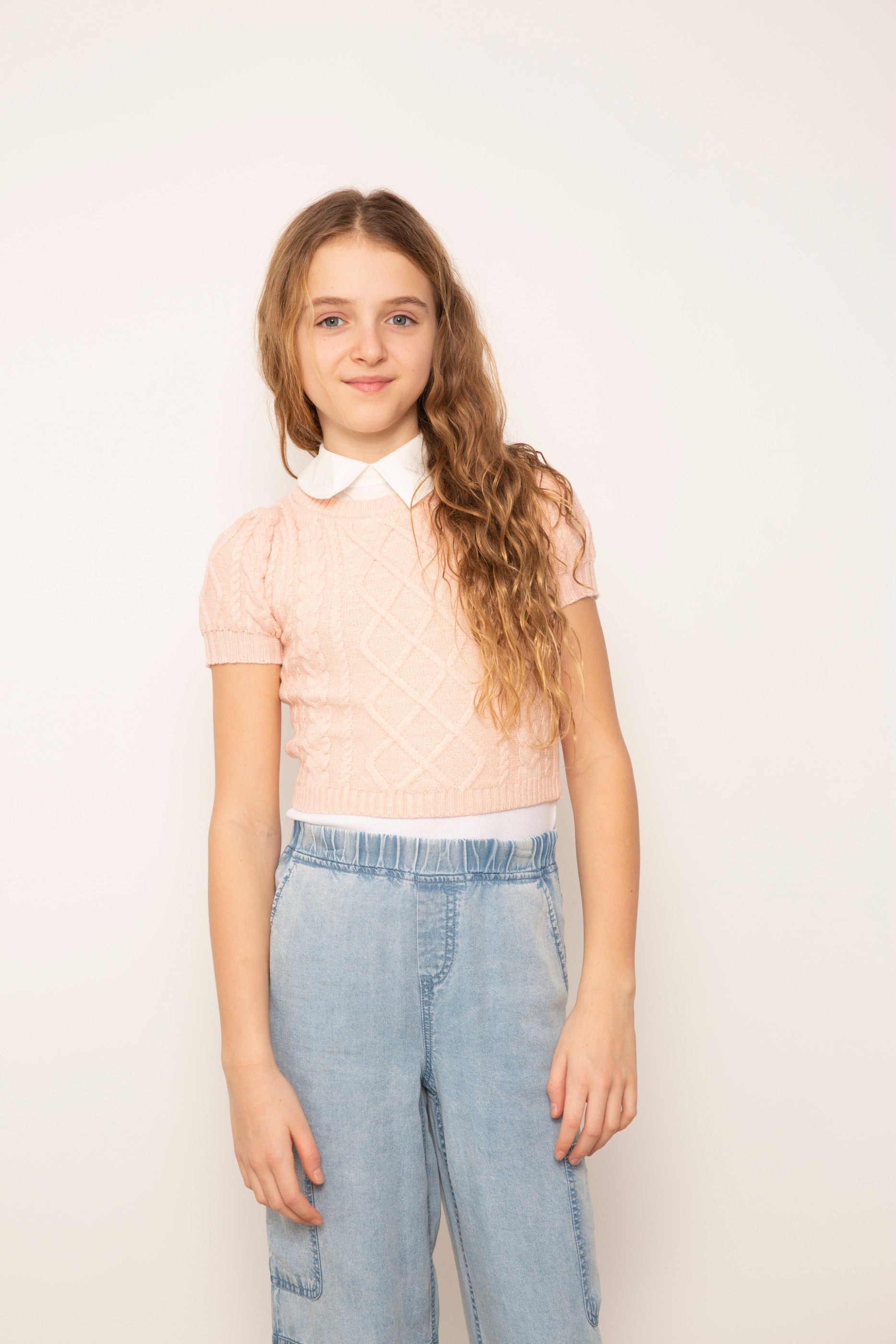 Tessa Poof Sleeve Polo