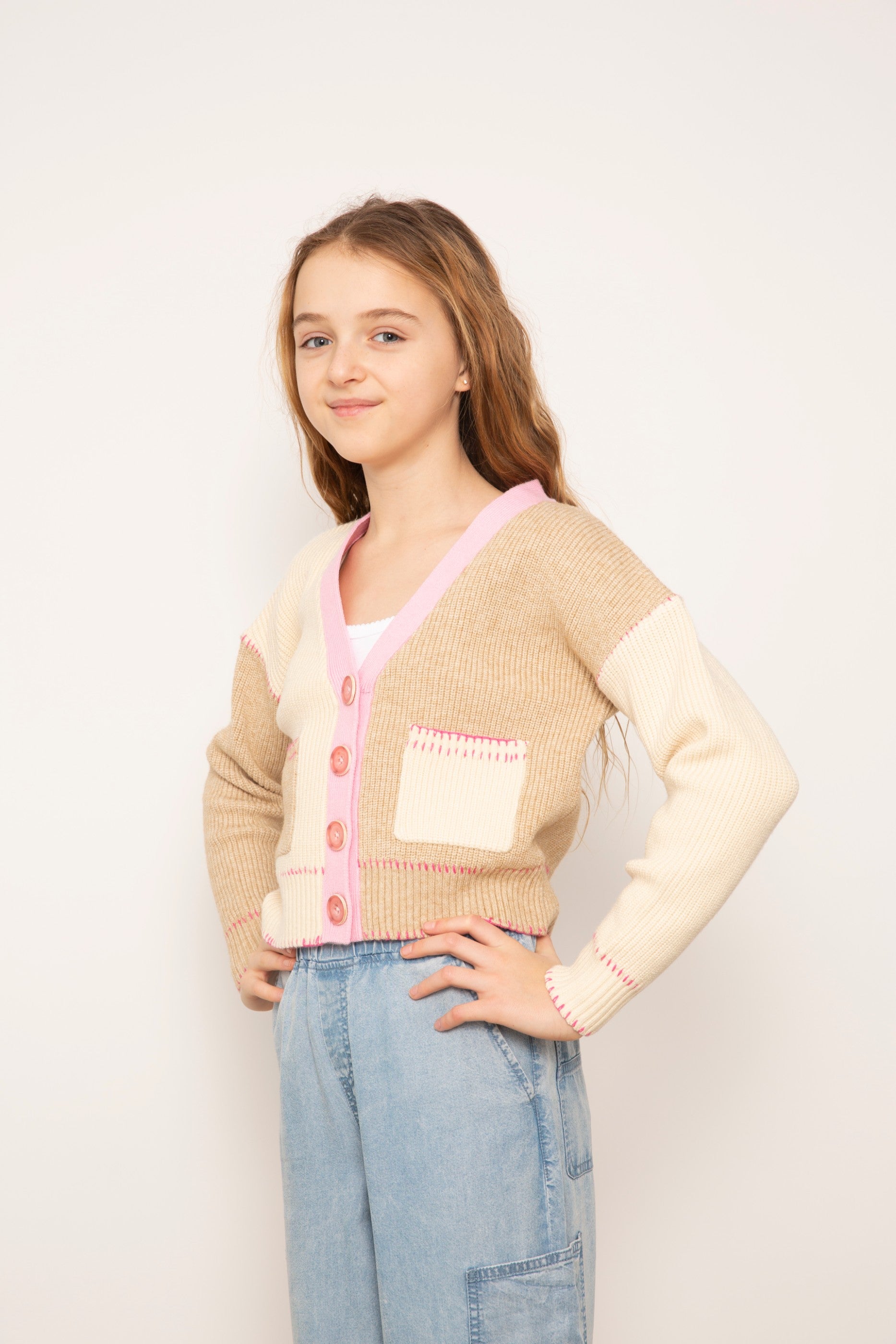 Mallory Whip Stitch Cardigan