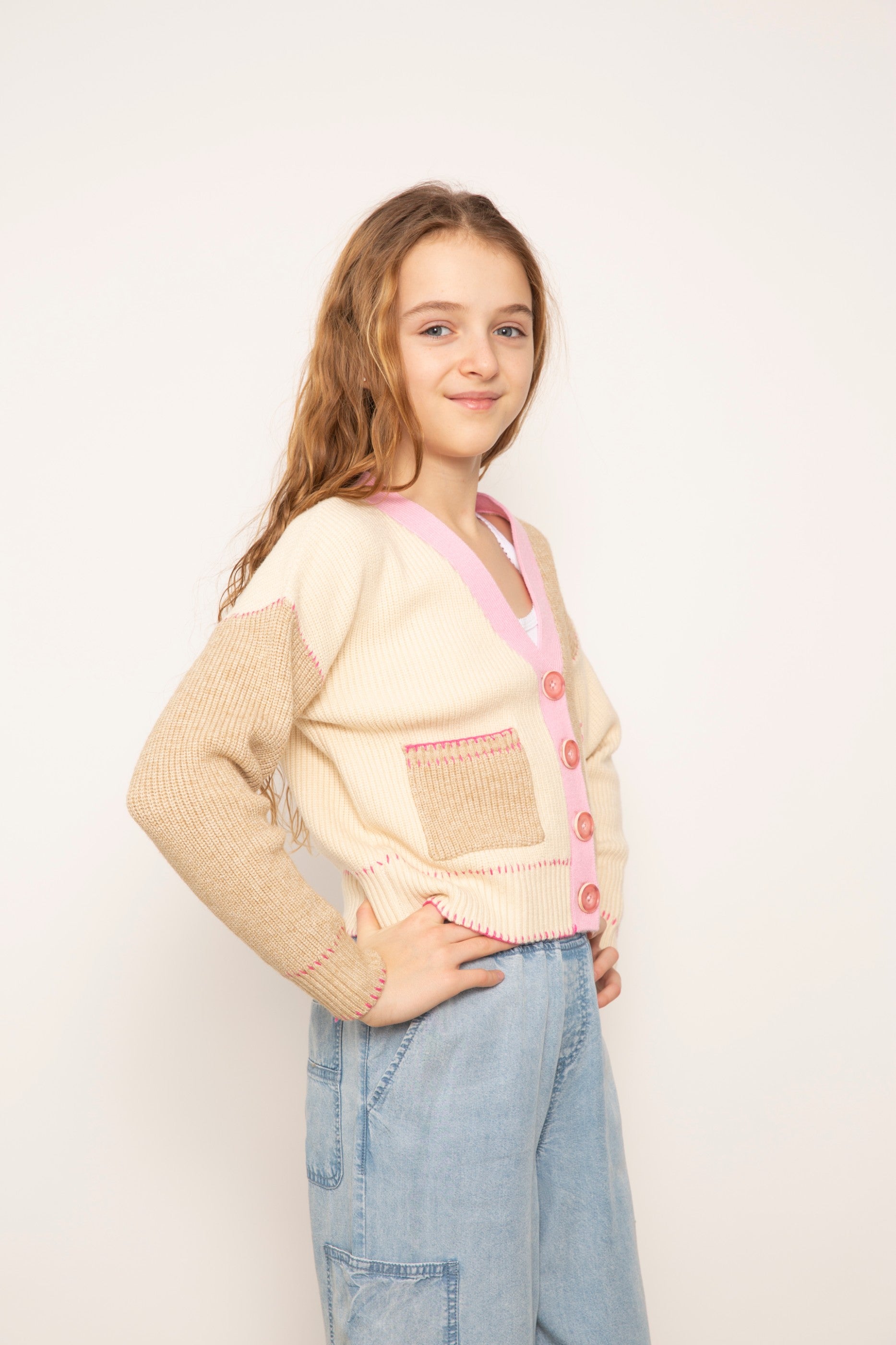 Mallory Whip Stitch Cardigan