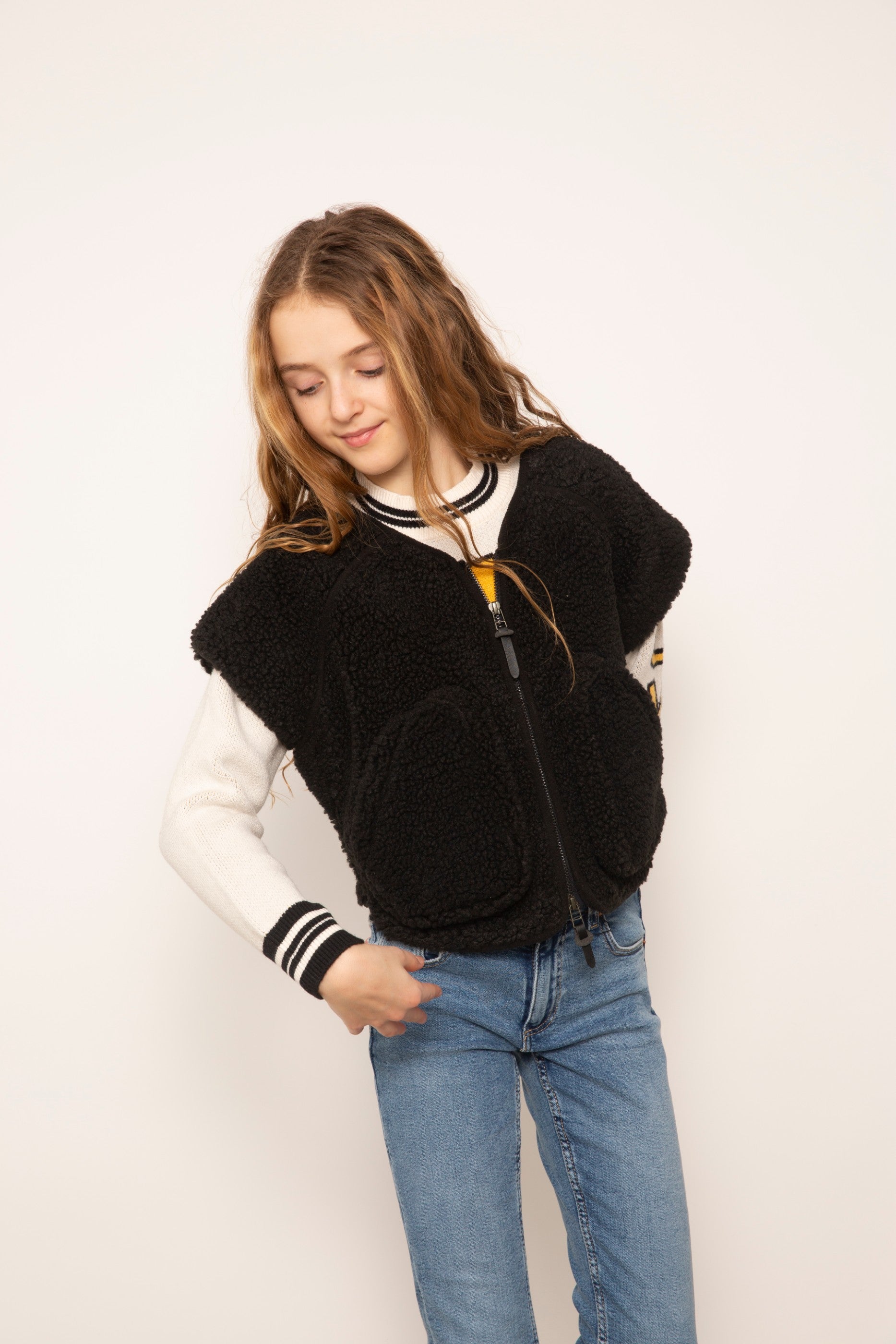 Torin Fleece Back Sherpa Vest