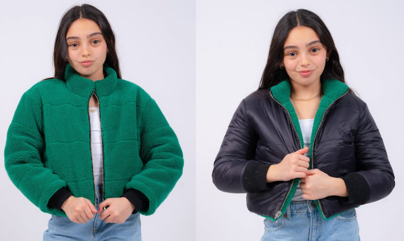 Fallon Sherpa Reversible Puffer