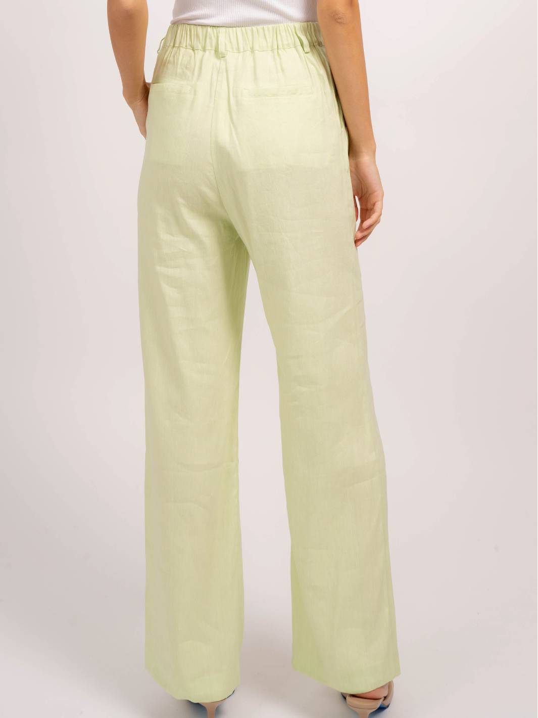 Niall Linen Wide Leg Pants