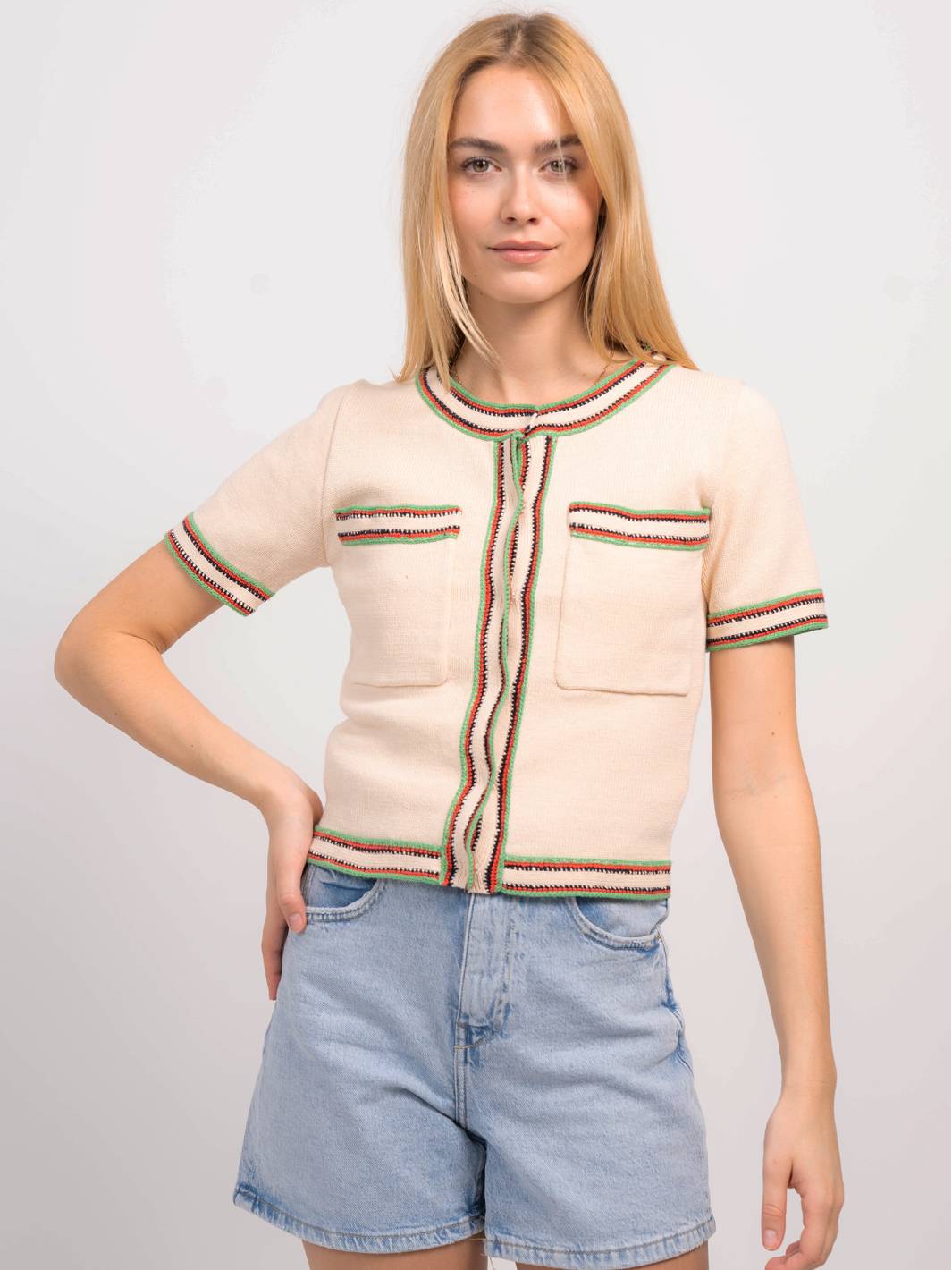 July Short Sleeve Cardi