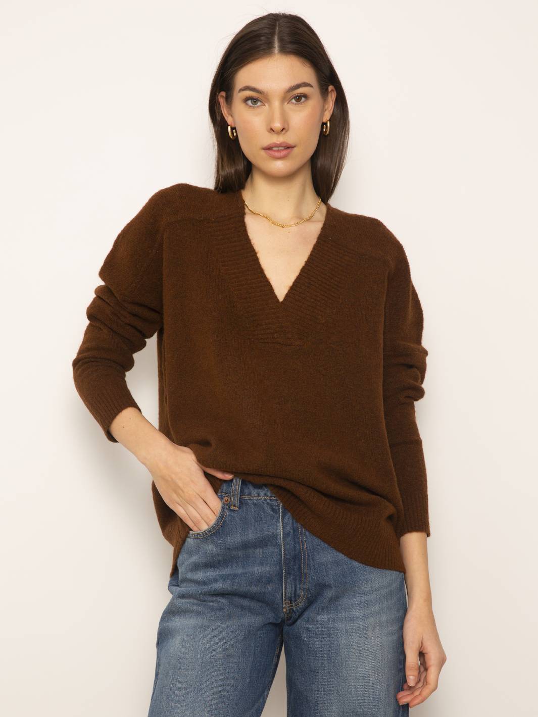 Yorke Oversized Vneck