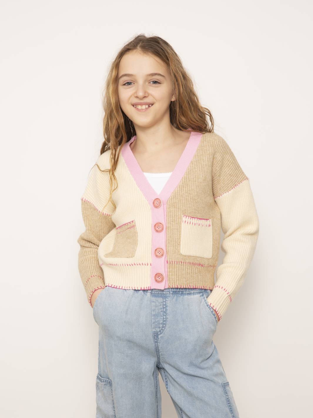 Mallory Whipstitch Cardigan