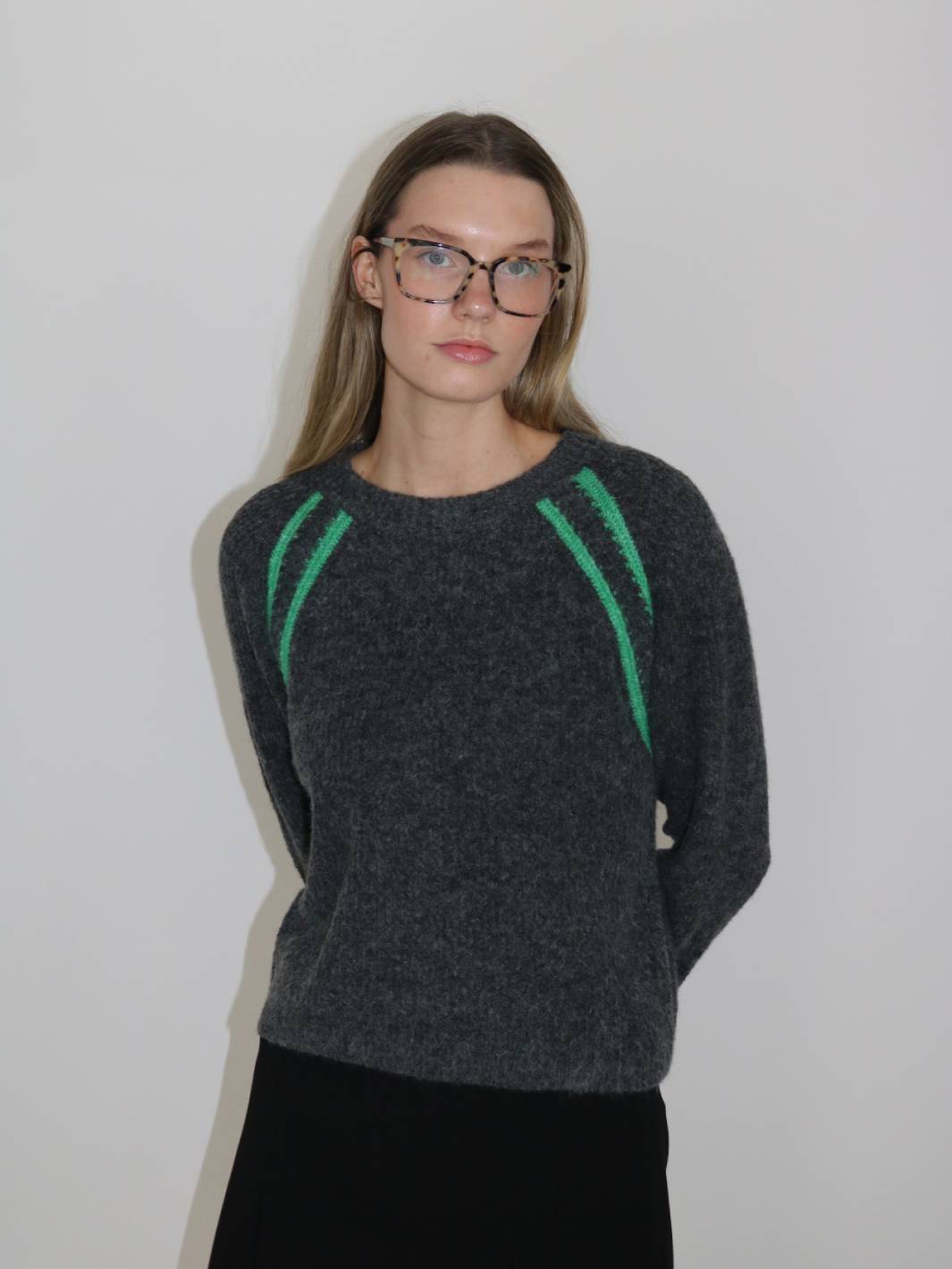 Lilia Herringbone Stitch Crew