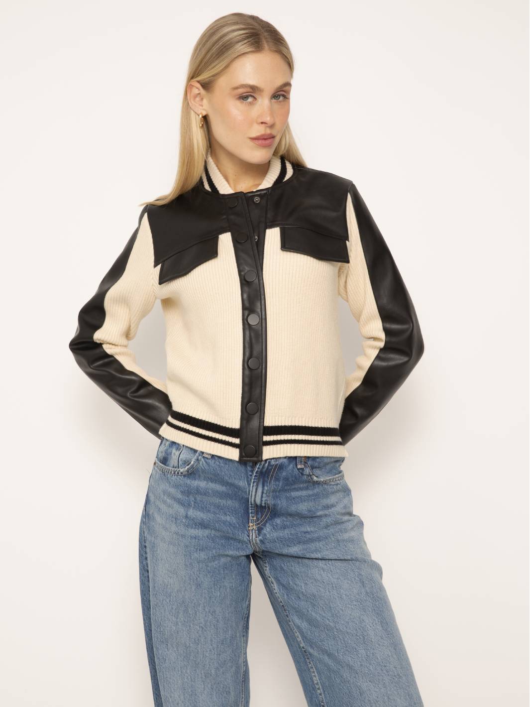 Axel Vegan Sweater Bomber