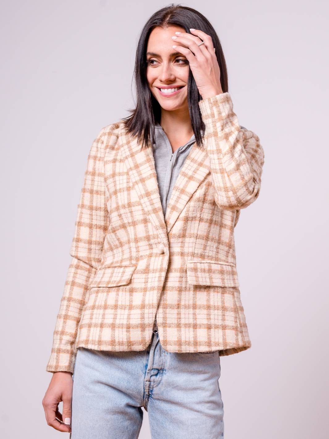 Ryder Plaid Dickie Blazer