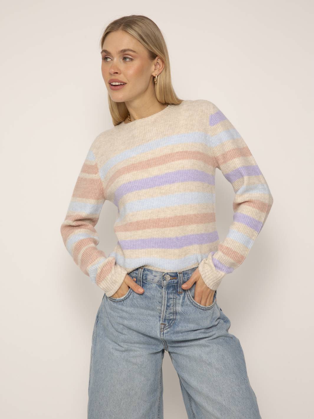 Maia Robbie Striped Crew