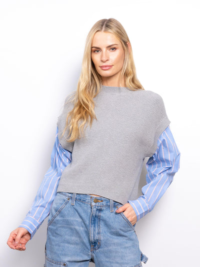Sutton Shirt Sleeve Sweater