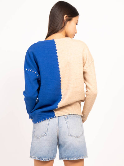 Mallory Dual Color Sweater