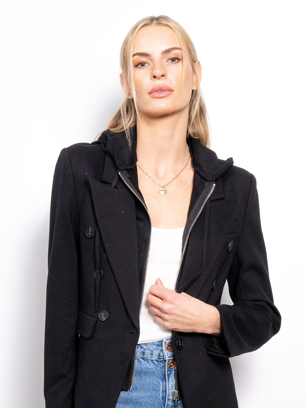 Jamie Double Breasted Dickie Blazer