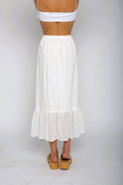 Agnes Eyelet Skirt