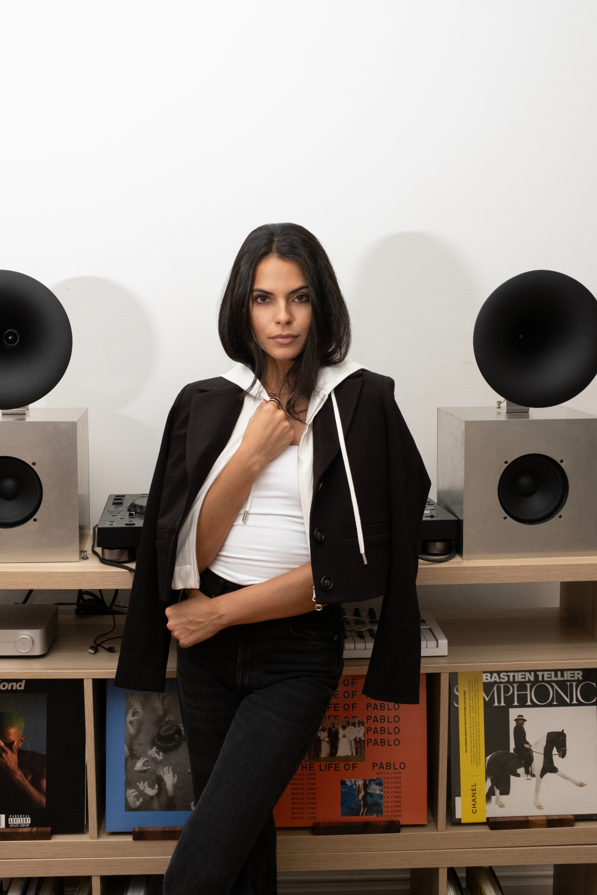 Cropped Fitted Dickey Jacket